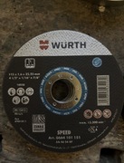 Tarcza do metalu Wurth 115x1.6x22.23 