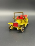 Matchbox Yesteryear Y-5 1907 Peugeot, oryginalny 1969 Lesney England