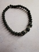 Bransoletka z kamieni lawy