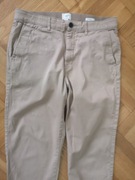 Spodnie chinosy męskie M rozm 33 beżowe H&M