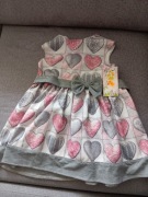 Sukienka na naramkach 98 suknia polski producent 