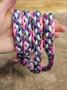 Smycz z linki paracord pleciona 2 m