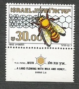 Izrael Mi 920+przywieszka pszczoły-pszczelarstwo owady**czyste