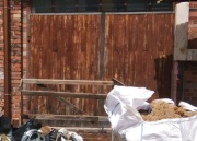 drzwi garażowe skrzydła ciężkie mocne, szer 250, wys 208