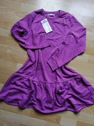 Nowa sukienka mini Babydoll Sinsay M fuksja 