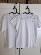 Reserved Białe koszulki t-shirt 2 sztuki zestaw rozm. 158 164