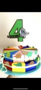 Tort z papieru dla dziecka