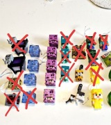 Minecraft Kinder Joy figurki oryginalne nowe kompletne
