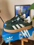 Używane buty adidas samba xlg zielone zamszowe org roz 41 1/3