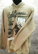 Bluza z nadrukiem, z kapturem ROUTE 66 rozmiar XL