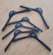 Wieszaki na ubrania czarne Simple Creative Products wieszak 10 sztuk