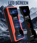 Booster rozruchowy Bateria Mocny Jump Starter 1200A Latarka Wyświetlacz