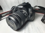 Lustrzanka Canon 250d GWARANCJA + 2 akumulatory 