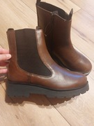 Sztyblety skórzane Next wkładka około 26 cm