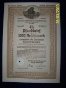 Z33@OBLIGACJA@GDAŃSK DANZIG@WIDOK ZURAWIA 1000 RM