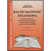 Rachunkowość Finansowa Aktywa Trwałe Koszty Działalności Część II