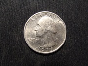 USA. Quarter Dollar.Rok 1977