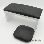 Podpórka do manicure + poduszka pod łokieć, profesjonalna, solidna