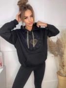 My Luxe bluza czarna rozmiar M DIAMOND