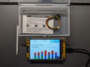 ESP32 LVGL Z EKRANEM DOTYKOWYM 320X480 4.0 LCD TFT USB-C