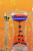 TWIDDLERS SENSORY BUBBLES DWU KOLOROWA PLYWAJACA KLEPSYDRA 