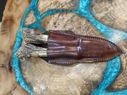 Podwójne noże z poroża 