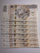 200 złotych 2021 - kolejne numery
