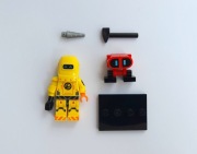 LEGO Minifigurka, Seria 22, Robot Repair Tech (col22-1)