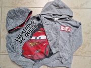 Zestaw dwie bluzy dla chłopca rozm. 134, cars, marvel