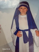 Strój matka boska Maryja 110-120 jasełka Święta 6-7 lat