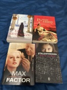 Zestaw 4 książek: Kobiece historie, Biografie i Powieści (Sasson, itp)