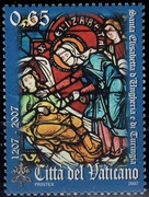 Watykan - Witraż   (Zestaw 1093)