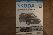 KOLEKCJA DEAGOSTINI NR 32 SKODA FAVORIT BLACK LINE
