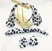 Strój przebranie kostium dziewczęcy chłopięcy pies dalmatyńczyk uniwersalny