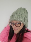 Czapka zimowa 2w1 z wełny merynosa