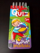 Gra-książka edukacyjna „Quiz bystrego przedszkolaka 5+”