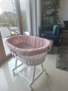 Kosz Mojżesza AMELIA biały  