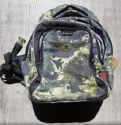 ALFA 25 B BAGMASTER Trzykomorowy plecak szkolny myśliwce