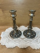 Dwa stare swieczniki szwedzkie