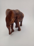 Rzeźba w drewnie - słoń 
