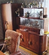 Stary kredens pokojowy z lat 50-tych