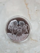 Moneta srebna Apex-Predators z 2022r. PROOF