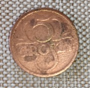 II Rzeczpospolita 1919 - 1939 5 groszy 1923 próba brąz