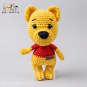 Kubuć Puchatek, przytulanka, miś, handmade