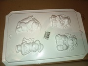 Forma do odlewow  aniolki misie