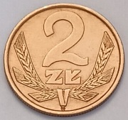2 zł złote 1976 r.