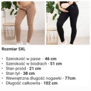 Getry, leginsy ciążowe 2/3xl 2 szt.