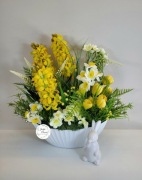 Stroik Wielkanoc Wiosna wiosenny kompozycja Kwiaty 