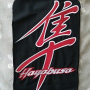 Naszywka Suzuki Hayabusa 17,5x26cm japońskie znaki