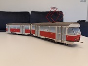 Tramwaj Tatra model kartonowy zabawka skala 1:48 komunikacja MPK